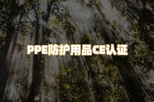 PPE防护用品CE认证